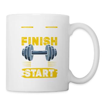 Fitness Workout - Mug - white - Right