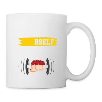 Fitness Stolz Workout - Mug - white - Right