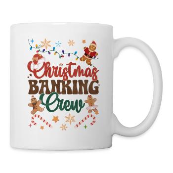 Funny Gingerbread Christmas Cookie Baking Crew - Tasse - Weiß - Rechts