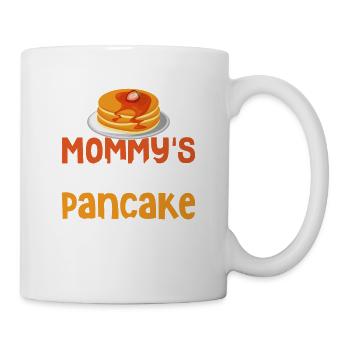 Mommy's Little Pancake Helper Foodie Flapjack Panc - Tasse - Weiß - Rechts