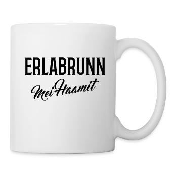 Erlabrunn mei haamit - Tasse - Weiß - Rechts
