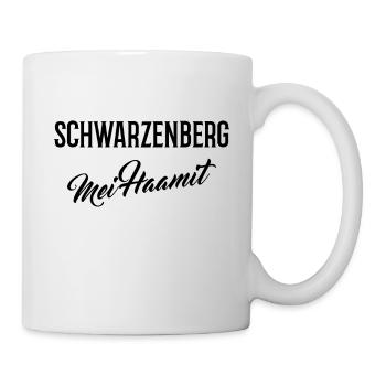 Schwarzenberg mei Haamit - Tasse - Weiß - Rechts