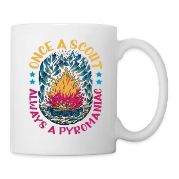 Once A Scout, Always A Pyromaniac 17 - Mug - white - Right