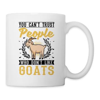 Chèvres Cadeau Chèvre Hôte Chèvre - Mug blanc - blanc - Droite