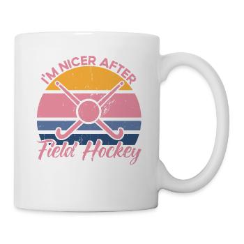 Feldhockey Feldhockey Spieler Hallen Feldhockey Ge - Tasse - Weiß - Rechts
