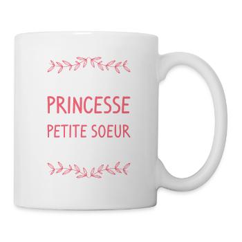 C'est Compliqué D'Être Une Princesse Et Une Petite - Mug blanc - blanc - Droite