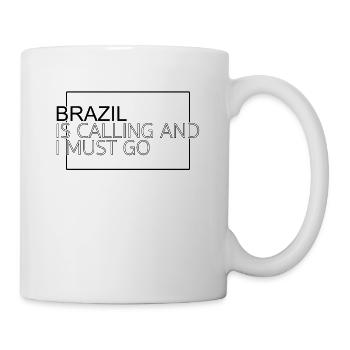 Citation Brésil - Mug blanc - blanc - Droite