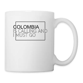 Colombia quote - Mug - white - Right