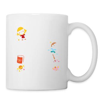 Les grands esprits commencent chez Headstart - Mug blanc - blanc - Droite