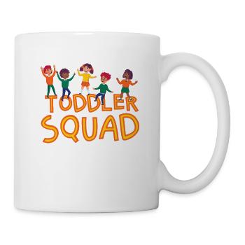 Toddler Squad for Child Education - Mug - white - Right