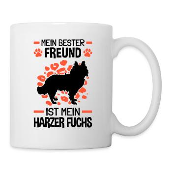 Harzer Fuchs mein bester Freund Hütehund - Tasse - Weiß - Rechts