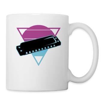 Harmonica - Mug blanc - blanc - Droite