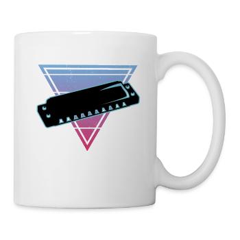 Harmonica - Mug blanc - blanc - Droite