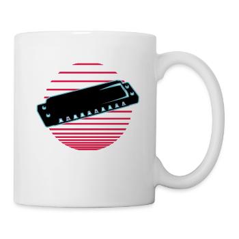 Harmonica - Mug blanc - blanc - Droite