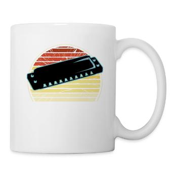 Harmonica - Mug blanc - blanc - Droite