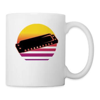 Harmonica - Mug blanc - blanc - Droite
