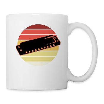 Harmonica - Mug blanc - blanc - Droite