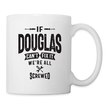 Douglas Personalized Name - Mug - white - Right