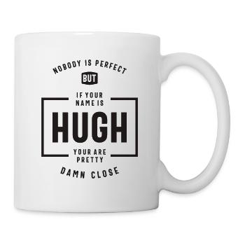 Hugh Personalized Name - Mug - white - Right