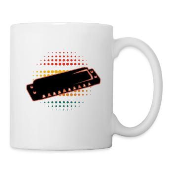 Harmonica - Mug blanc - blanc - Droite