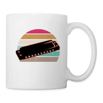 Harmonica - Mug blanc - blanc - Droite