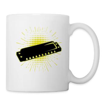 Harmonica - Mug blanc - blanc - Droite