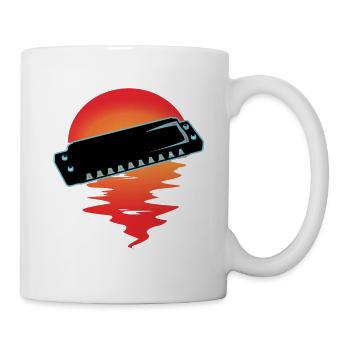 Harmonica - Mug blanc - blanc - Droite