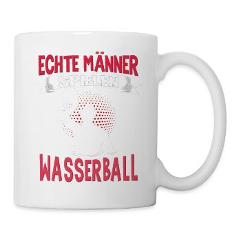 Wasserballer Wassersport Sport Wasserball - Tasse - Weiß - Rechts