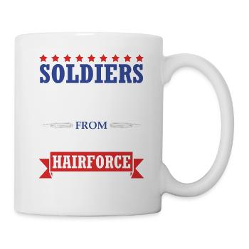 Soldaten Lassen Sich Am 4. Juli, Dem - Tasse - Weiß - Rechts