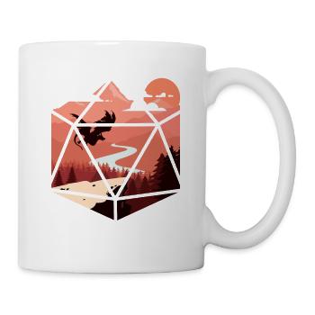 RPG-RPG-Tabletop-Rollenspiele Gamer-Rollenspiel - Tasse - Weiß - Rechts