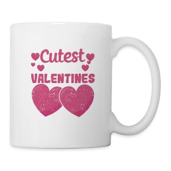 J’enseigne la plus douce des petites Saint-Valentin - Mug blanc - blanc - Droite
