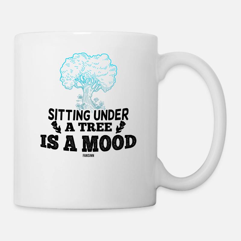 Botanik Wald Entspannung Therapie - Tasse - Weiß