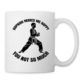 Hapkido Judo Aikido Martial Arts Karate Martial Arts - Mug - white - Right