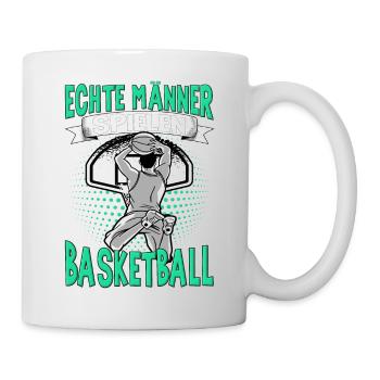 Basketball Training Trikot Coole Jungs Spielen - Tasse - Weiß - Rechts