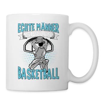 Basketball Training Trikot Coole Jungs Spielen - Tasse - Weiß - Rechts