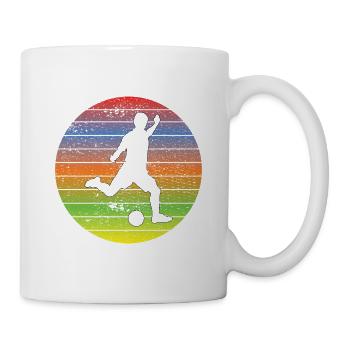 Fußballtrainer Fußballspieler Fußball Fußballer - Tasse - Weiß - Rechts