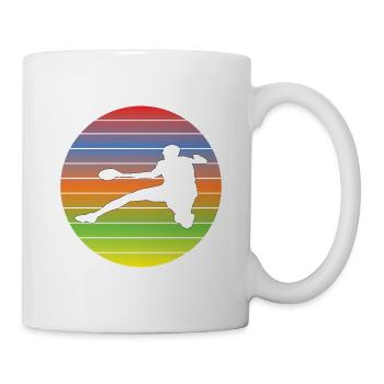 Handballspieler Handballverein Handballer Handball - Tasse - Weiß - Rechts