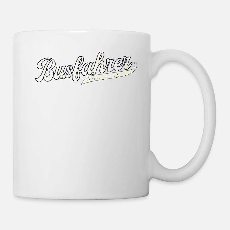 Busfahrer - Tasse - Weiß