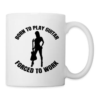 Guitarist Guitar Musician Music Guitarist Band - Mug - white - Right