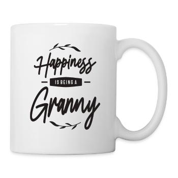 Womens Happiness Is Being a Granny - Mug - white - Right