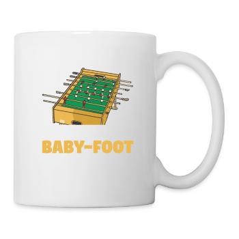 Je Peux Pas J'ai Baby-Foot - Mug blanc - blanc - Droite