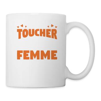 Ne Pas Toucher Propriété De Ma Femme Mari - Mug blanc - blanc - Droite