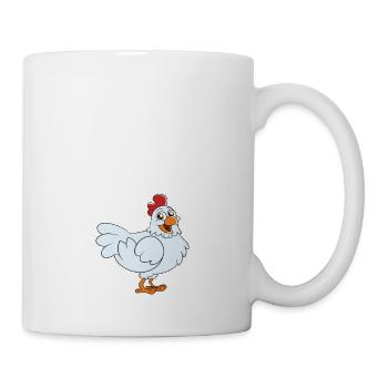 If You Want Me To Listen Talk About Chickens - Mug - white - Right