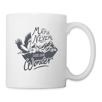 Mögen wir nie dein Wunder verlieren Mögen wir nie - Tasse - Weiß - Rechts