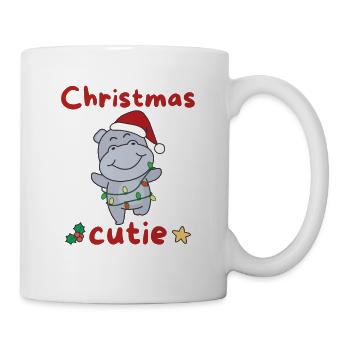 Hippo Christmas Horses Christmas Cutie - Mug - white - Right