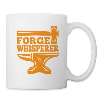 Metalsmith Forge Whisperer Blacksmith Gift Idea - Mug - white - Right