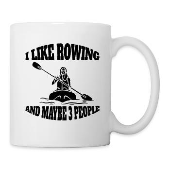 Rowing Saying Rower Funny Rowing Club Rower - Mug - white - Right