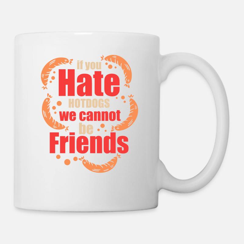 Délicieux hot-dog - Mug blanc - blanc