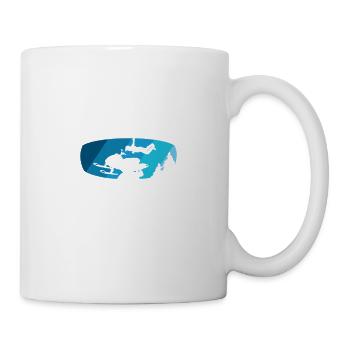 I Don't Always Talk About Snowmobiling Oh Wait Yes - Mug - white - Right