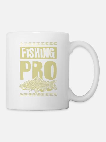 Fishing Pro - Tasse - Weiß